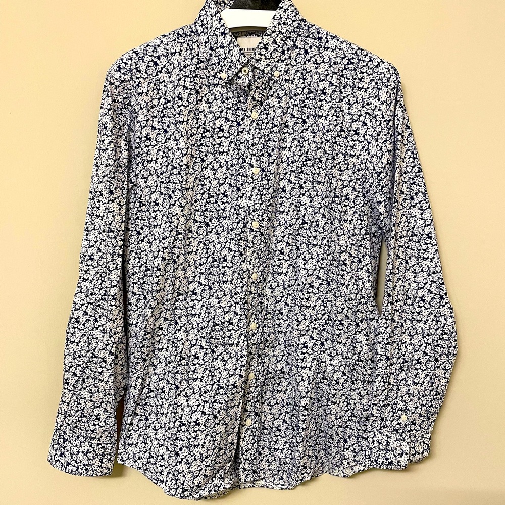 Ben Sherman Floral Long Sleeve Shirt